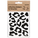 Bookman Urban Visibility Sticky Leopard Reflectors Black