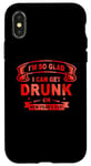 iPhone X/XS I'm So Glad I Can Get Drunk On New Year's Eve! Funny Quote Case