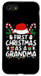 iPhone SE (2020) / 7 / 8 First Christmas As A Grandma Family Matching New Grandmother Case