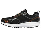 Skechers Homme Go Run Consistant Basket, Noir/Orange, 46 EU