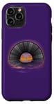 iPhone 11 Pro Retro Vintage Vinyl Sunset Reflection LP Vinyl Record Case