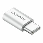 Huawei AP52 Micro USB–USB Type-C -adapteri 5V 2A Data Sync Charge, valkoinen