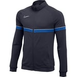 Nike Veste de Football de Survêtement en Tricot pour Garçon, Bleu (Obsidienne/Blanc/Bleu Royal), L