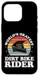 iPhone 16 Pro Worlds Okayest Dirt Bike Rider Motocross Boys Girls Men Case