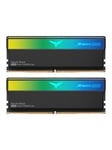 Team Group T-Force XTREEM ARGB DDR5-8000 - 32GB - CL38 - Dual Channel (2 pcs) - Intel XMP - Musta RGB