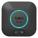 1Mii B06S Recepteur Bluetooth 5.2 pour Système de Streaming Musical, Adaptateur Audio sans Fil Hi-FI pour Recepteur Stéréo avec aptX HD aptX à Faible Latence, Recepteur avec Contrôle du Volume