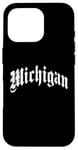 iPhone 16 Pro Michigan - Old School Design - Classic Case