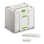 Festool Sortainer SYS3-SORT2 M 337 2-Drawer Organiser Case