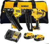 Dewalt Sats För Elverktyg Dewalt.Combo Kit 18V Dck246p2 (Dcn930 + Dcn660) 2X5.0Ah Bag