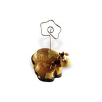 lachineuse Porte Photo Original Figurine Vache ET Veau