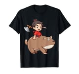 Kintaro Supernatural Boy Japanese Folklore T-Shirt