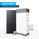 Set Hybrid 6kW + SMA Inverter - STP6.0-3SE-40 + BYD HVS 10.2 Energy Storage + 12x Jinko 450Wp