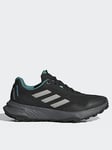 adidas Terrex Womens Tracefinder Hiking Shoes - Black, Black, Size 4, Men