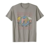 MTV Vintage Earth Day Music Heals The World Groovy Poster T-Shirt