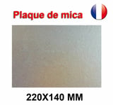 Plaque de Mica  à découper Pour Four Micro-Ondes Universelle 220X140 mm France