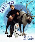 DISNEY FROZEN CHRISTMAS CARD  -  Quality Kristoff, Sven and Olaf Design