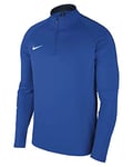 NIKE Men's Dry Academy 18 Drill Long Sleeve Top, Royal Blue/Obsidian/White, S UK