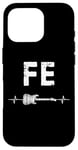 Coque pour iPhone 16 Pro Fe Guitare Battement De Coeur Musique Guitariste