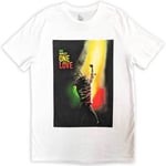 Bob Marley Unisex T-Shirt: One Love Movie Poster (XX-Large)