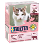 Bozita Tetra Chunks in Gravy 6 x 370 g - naudanliha