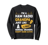 Ham Radio Grandpa Amateur Ham Radio Operator CB Radio Sweatshirt