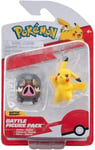 Pokemon Battle Figure Pack - Lechonk & Pikachu - Brand New