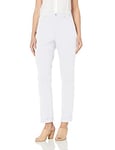 Gloria Vanderbilt Women's Amanda Taper Jeans, Prizm White, 14 Short UK