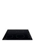 Hotpoint Hr 620 R H 60Cm Wide Ceramic Hob - Black - Hob With Installation