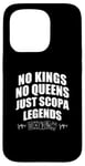 Coque pour iPhone 15 Pro No Kings No Queens Just Scopa Legends Jeux de cartes drôles Scopa