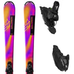 SALOMON L Lux Jr M + L6 Gw J2 Rose / Violet Orange 150 2025 - *prix inclut le code BLACK