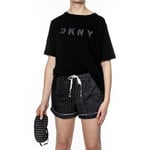 DKNY Hello Fall Pj Set Box Svart mönstrad Small Dam