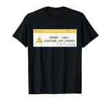 Error 404 Costume Not Found Funny Coding Halloween Meme T-Shirt