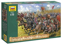 Russian Mounted Knights Xiii-Xiv A. D.1 : 72 Figurine Plastique Model Kit Zvezda