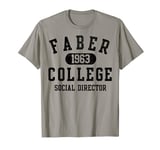 Animal House Faber College Social Director T-Shirt