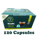 120 Dualit NX Coffee Capsules Lungo Expresso Nespresso Machine Pods   (Gr)