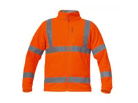 Lahti Pro Varningströja I Orange Fleece S (L4011001)