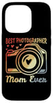 Coque pour iPhone 14 Pro Photographe Mère Photographie Maman Appareil photo Mama