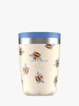 Chilly's Emma Bridgewater Bumblebee Double Wall Insulated Travel Mug, 340m, Cream/Yellow