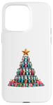 Coque pour iPhone 15 Pro Max Christmas Tree Coiffeur Tondeuse Coiffure Coiffeuse