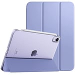 TiMOVO Étui Compatible avec Nouvel iPad Mini 6e Génération, Coque iPad Mini 6 (8,3 Pouces 2021), Coque Magnétique en PC avec Veille/Réveil Automatique[Touch ID&iPencil Charge Capable],Lavande Violette