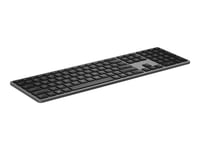 Hp Dual Mode 975 - Tastatur - Bakbelysning - Bluetooth - Pan Nordic - For Elite Mobile Thin Client Mt645 G7  Zbook Studio G9  Zbook Firefly 14 G9  Zbook Fury 16 G9