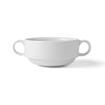 Holst Porzellan AU 525 Lot de 6 bols à soupe en porcelaine 0,30 l Blanc 11 x 16 x 5,6 cm