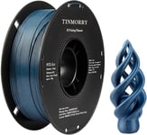 Filament PETG scintillant 1,75 mm, Filament PETG pour imprimante 3D FDM, matériaux d'impression 3D, 1 kg, 1 bobine, bleu scintillant