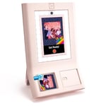 HP Sprocket Photobooth Instant 3x4” Color Photo Printer (Pink) Capture & Customize with 250+ Frames, Print on Zink Paper or Share via Wi-Fi. Photo Booth w/LED Ring Light, Touch Screen & Mobile App.