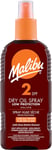 Malibu Dry Oil Spray SPF2 200ml