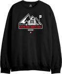 REPUBLIC OF CALIFORNIA Men's Uxrepczsw009 Hooded Sweatshirt, Black, XXL