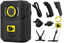 Personal Body Cam Camera 64GB Bailiff Protection Security SIA Kit With Klickfast