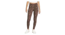 Legging nike sportswear marron femme