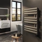 Antique Brass Electric Towel Radiator 0.6kW with Wifi - H650xW450mm