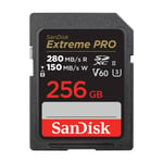 SanDisk Extreme PRO SDXC UHS-II Memory Card - 256GB